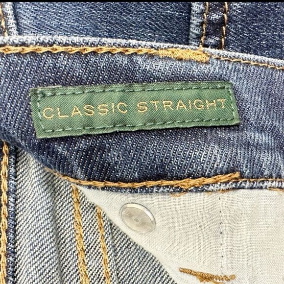 Lauren Ralph Lauren Classic Straight Leg Cropped Jeans Size 6 Petite - Picture 7 of 8